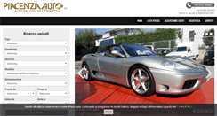 Desktop Screenshot of piacenzaauto.com